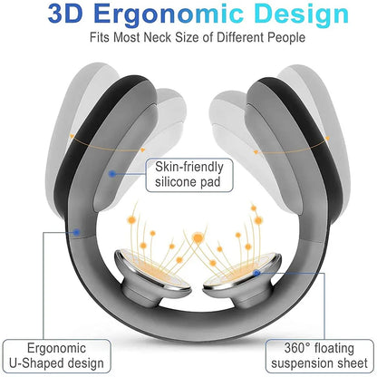 Electric Neck Massage Pain Relief & Relaxation Cervical Vertebra Physiotherapy