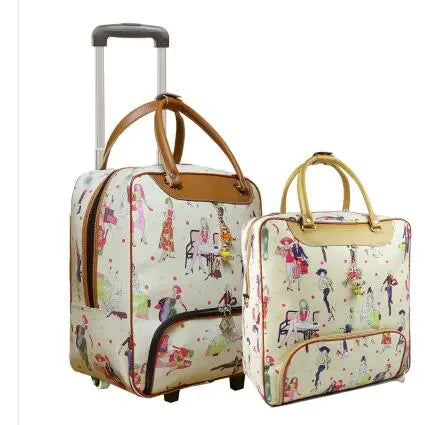 Women Travel Rolling luggage 20 Inch