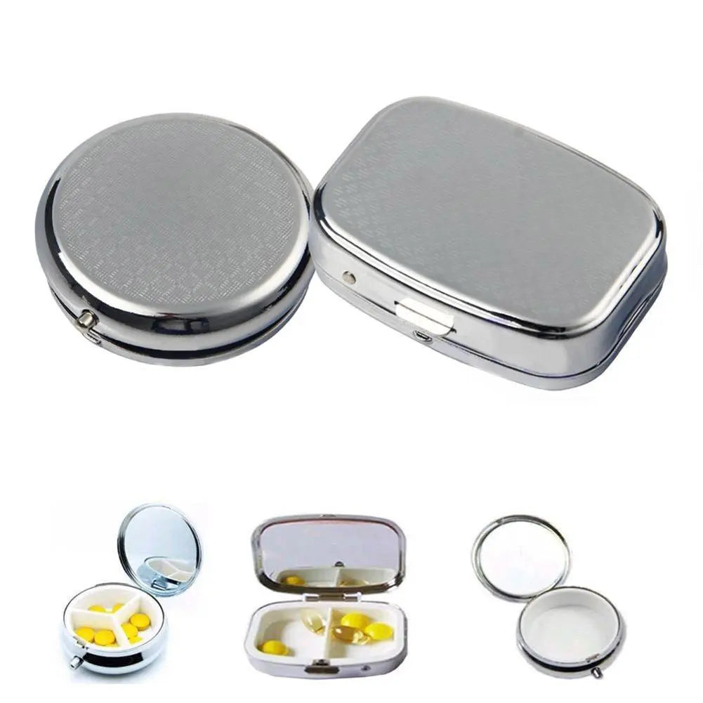 Metal Tablet Capsule Heart Shape