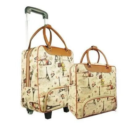 Women Travel Rolling luggage 20 Inch