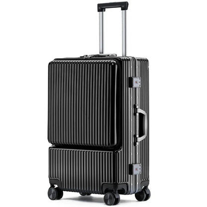 Aluminum Frame Trolley Travel Suitcase