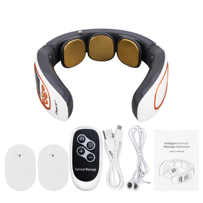 Electric Neck Massager for Pain Relief & Cervical Vertebra Physiotherapy by CkeyiN