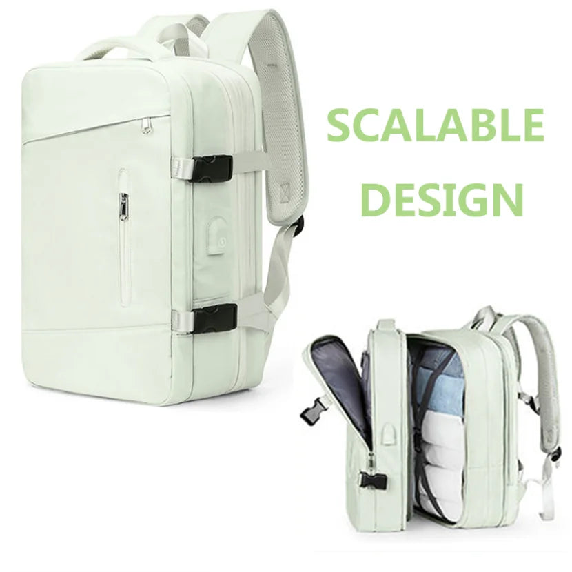 Expandable Airplane Travel Backpack