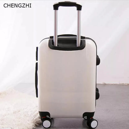 CHENGZHI Butterfly Rolling Luggage Set