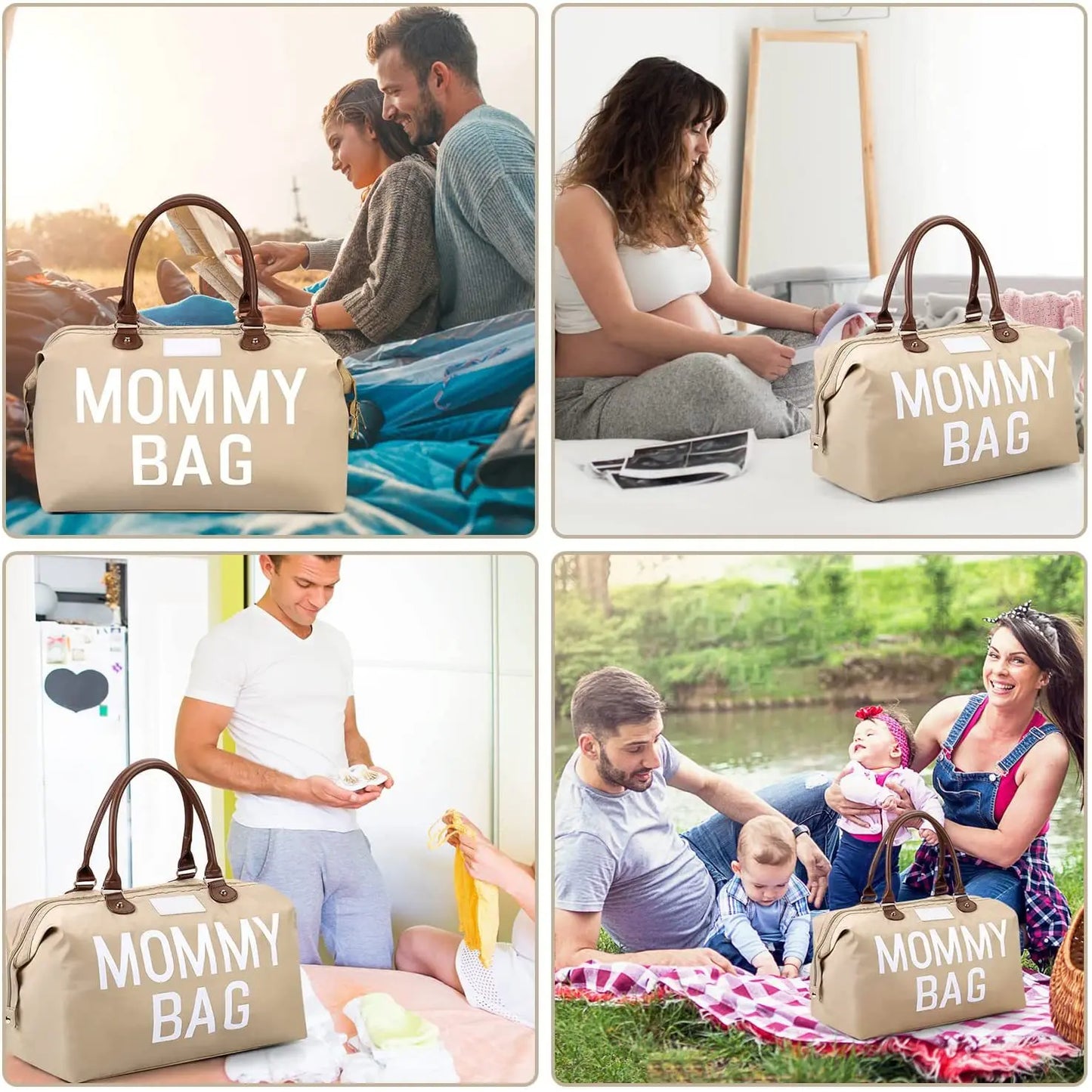 Mama Maternity Diaper Capacity Tote Bag