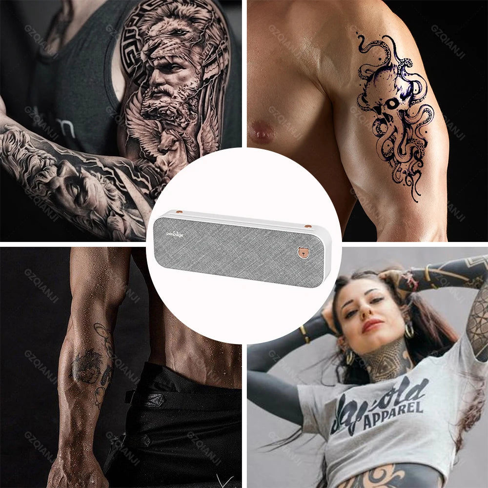 Bluetooth USB Portable Printer Machine Printer Transfer Paper Tattoo Freehand Spirit Master