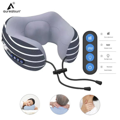 Electric Neck Massage Pillow Health Care