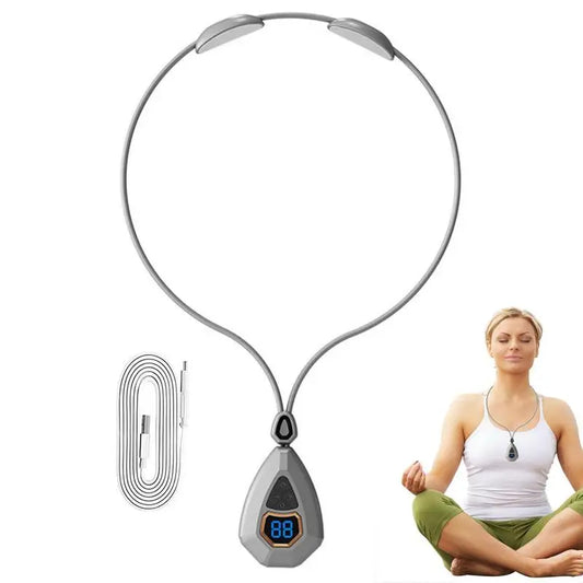 EMS Lymphatic Relief Neck Massage | Heat Neck Massage Pendant