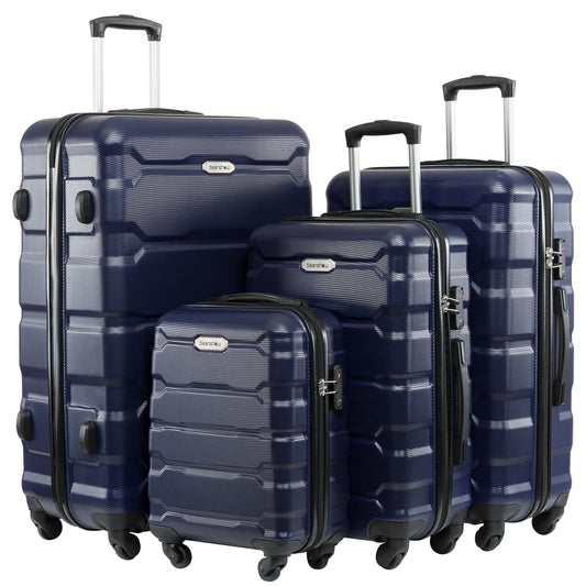 4PCS luggage sets suitcase on wheels