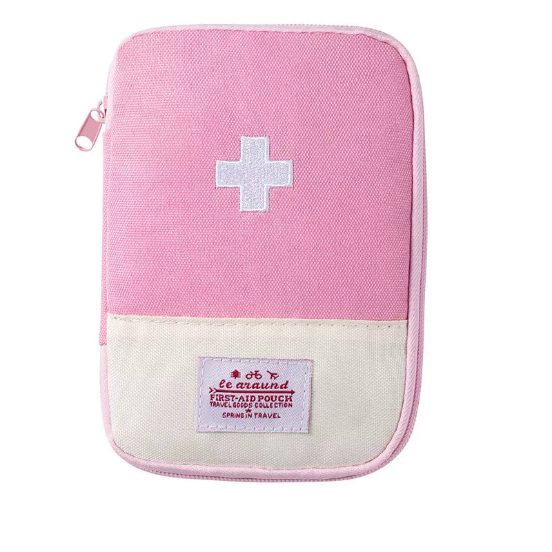 Portable Medicine Bag Cute First Aid Kit Medical Emergency Kits Organizer Outdoor Household Medicine Pill Storage Bag Travel